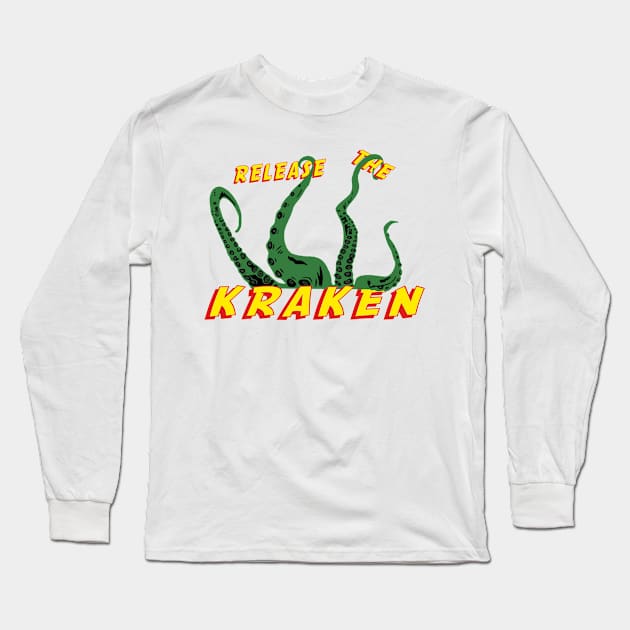 Release The Kraken Long Sleeve T-Shirt by My Swinguard